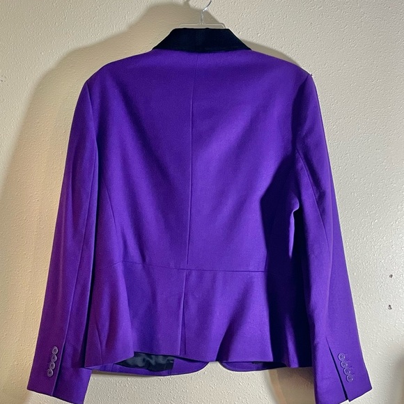 Talbots Vibrant Purple Suit Jacket - Picture 2 of 10